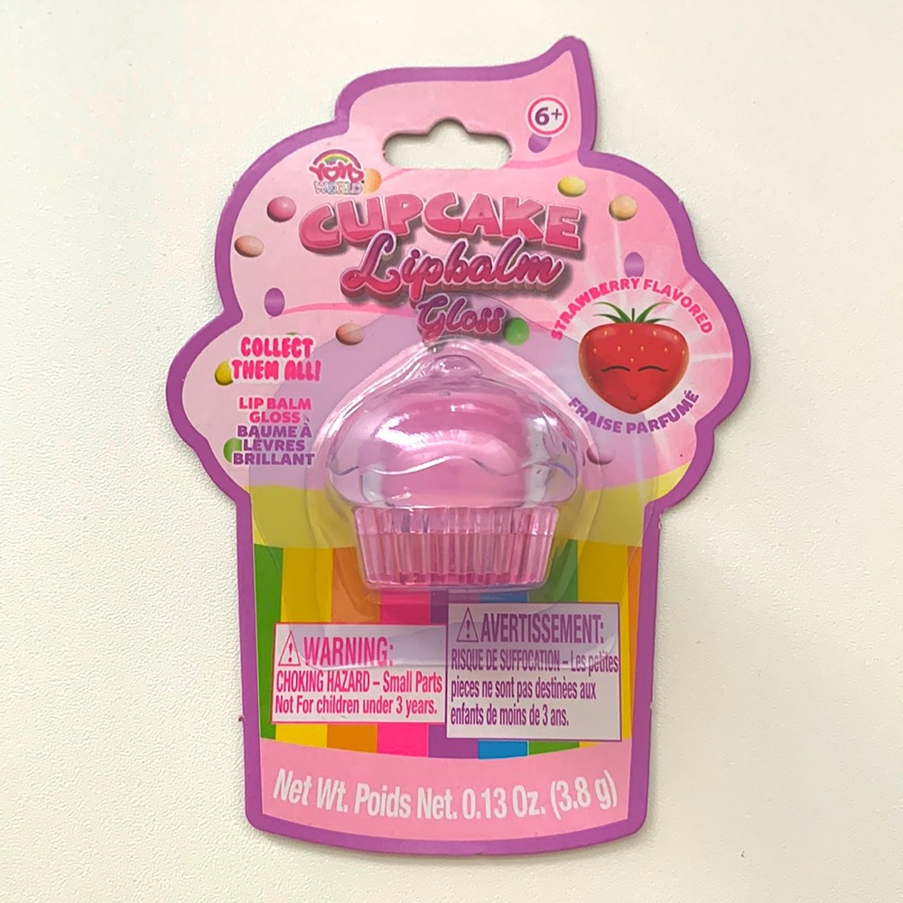 Strawberry Flavored Lip Balm Gloss